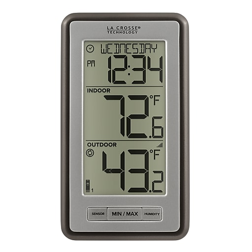 La Crosse Technology Wireless Digital Thermometer with Indoor
