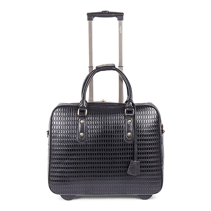 Bugatti Ladies Business Bag on Wheels, Black (LBZW1702-BLACK) image 1