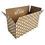 Happy Mail Shipping Box, Polka-Dot, 12" x 6" x 6" (246462)~#|#~sp128477266_sc7