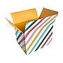 Happy Mail Shipping Box, Stripe, 8" x 6" x 6" (246461)~#|#~sp128477279_sc7