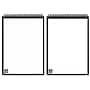 Rocketbook Flip Reusable Smart Notepad, 8.5" x 11", Lined & Dot Grid Ruled, 32 Sheets, Teal (FLP-L-RC-CCE)~#|#~sp128565434_sc7
