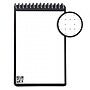 Rocketbook Mini Reusable Smart Notepad, 3.5" x 5.5", Dot-Grid Ruled, 48 Sheets, Black (EVR-M-RC-A-FR)~#|#~sp128565581_sc7