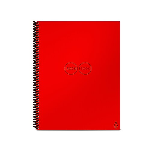Rocketbook Core Reusable Smart Notebook, 8.5" x 11", DotGrid Ruled, 32