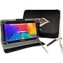 Linsay 7" Tablet with Stylus, Case & Handbag, 2GB RAM, 64GB Storage, Android 13 (F7UHDBLACKKISS)~#|#~sp128565796_sc7