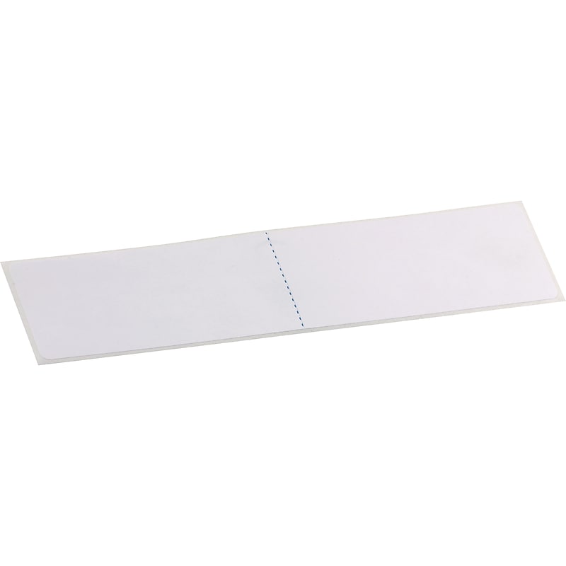 Clover Imaging Group Postage Label, 1.88" x 7.13", White, 2 Labels/Sheet, 500 Sheets/Pack, 1000/Box (STA6250HT) image 1