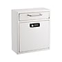 AdirOffice Steel Medium Wall Mounted Interoffice Mailbox Drop Box, White (631-05-WHI-KC)~#|#~sp128565993_sc7