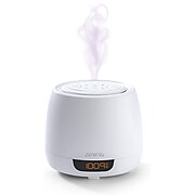 iHome Zenergy Aroma Dream Essential Oil Diffuser Alarm Clock with Sound Therapy (IZA40W)