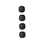 Vivitar Multi-Cable Desk Organizer, Black, 4/Pack (QUB1100LGNBLKT3)~#|#~sp128645469_sc7
