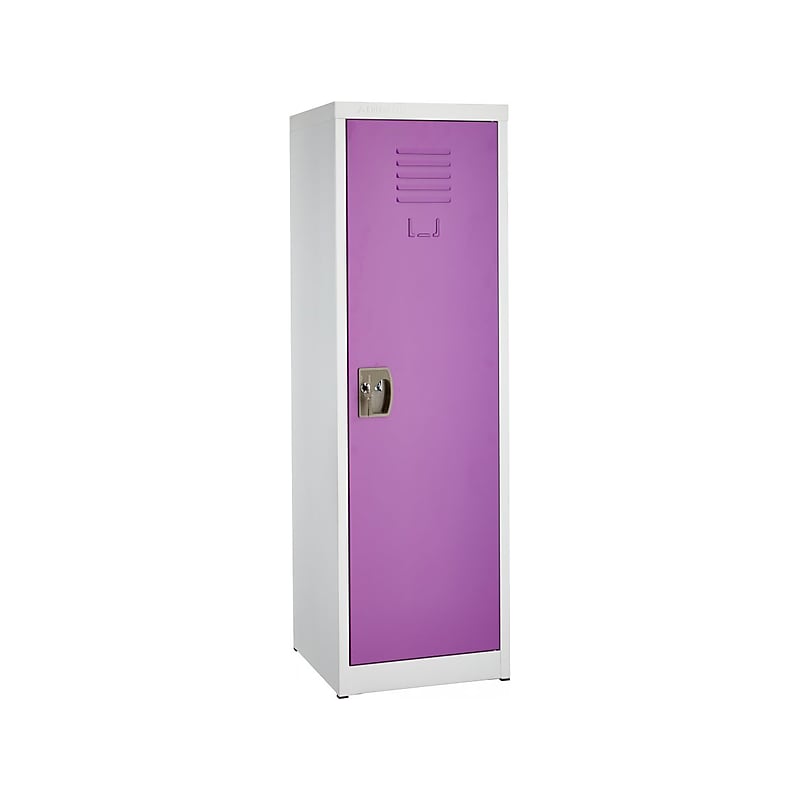 AdirOffice 48" Single Tier Purple Storage Locker (629-01-PUR) image 1