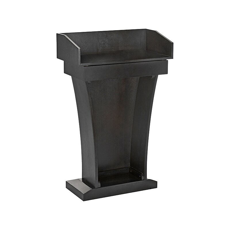 AdirOffice 43.33" Speaker Lectern, Black (661-012-BLK) image 1