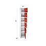 AdirOffice 72" 6-Tier Red Storage Locker (629-206-RED)~#|#~sp128645664_sc7