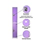 AdirOffice 72" 2-Tier Purple Storage Locker (629-202-PUR)~#|#~sp128645732_sc7