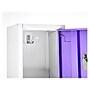 AdirOffice 72" 2-Tier Purple Storage Locker (629-202-PUR)~#|#~sp128645733_sc7