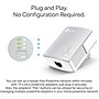 TP-LINK AV600 Nano Powerline Adapter Starter Kit, White, 2/Pack (TL-PA4010KIT)~#|#~sp128722465_sc7