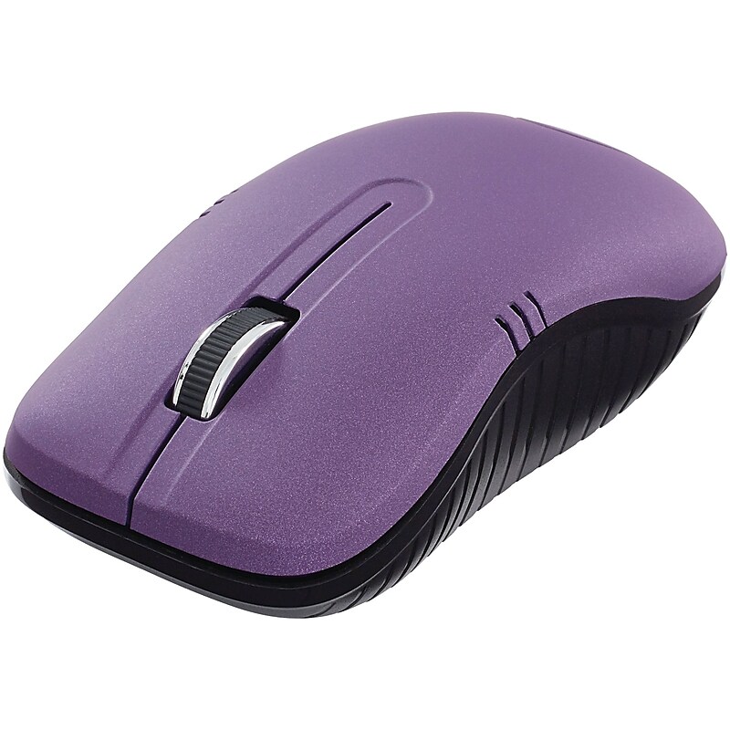 Verbatim Commuter Series Wireless Notebook Optical Mouse, Matte Purple (99781) image 1