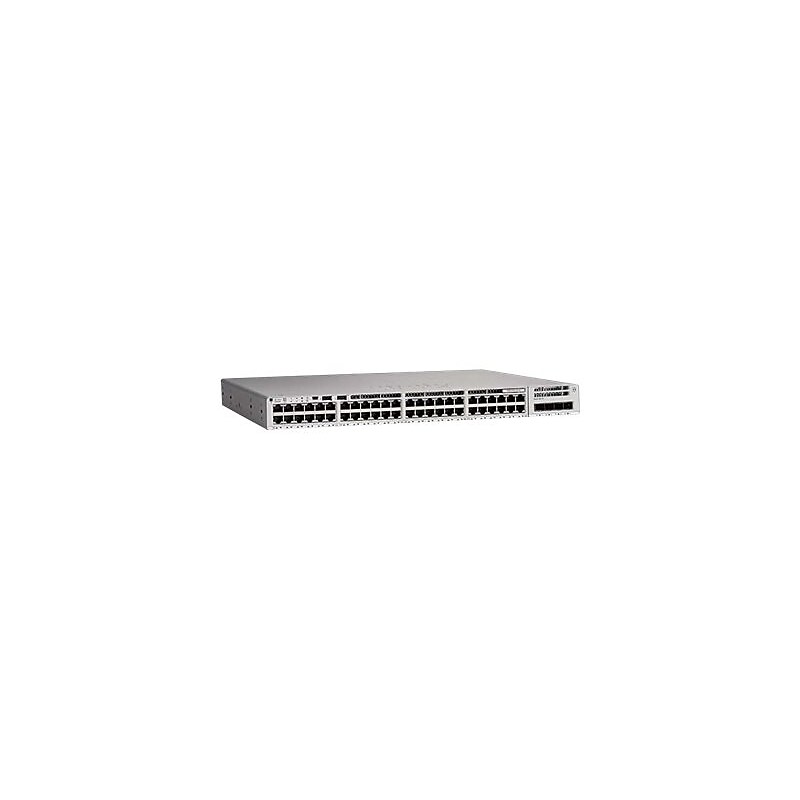 Cisco Catalyst 9200 48-Port Gigabit Ethernet Managed Switch, Silver (C9200L-48P-4G-A) image 1