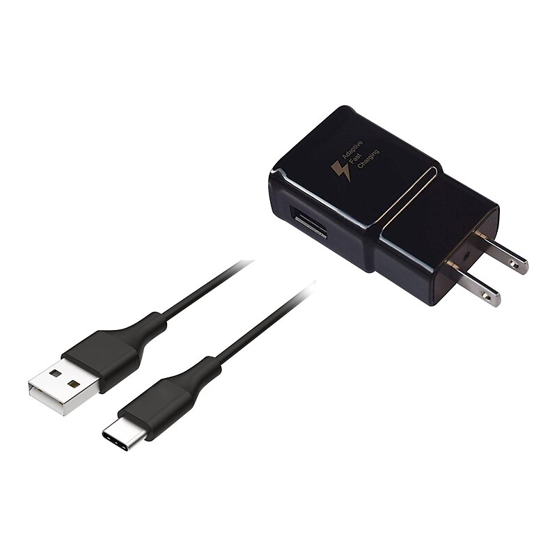 4XEM USB Charging Kit/Bundle for Most Smartphones, Black (4XSAMKITUSBCB6) image 1