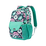 High Sierra Ollie Lunch Kit School Backpack, Floral Indigo Blue (138583-6531)
