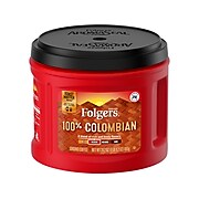 Folgers 100% Colombian Coffee, Medium Roast, 24.2 oz. (2550020532)