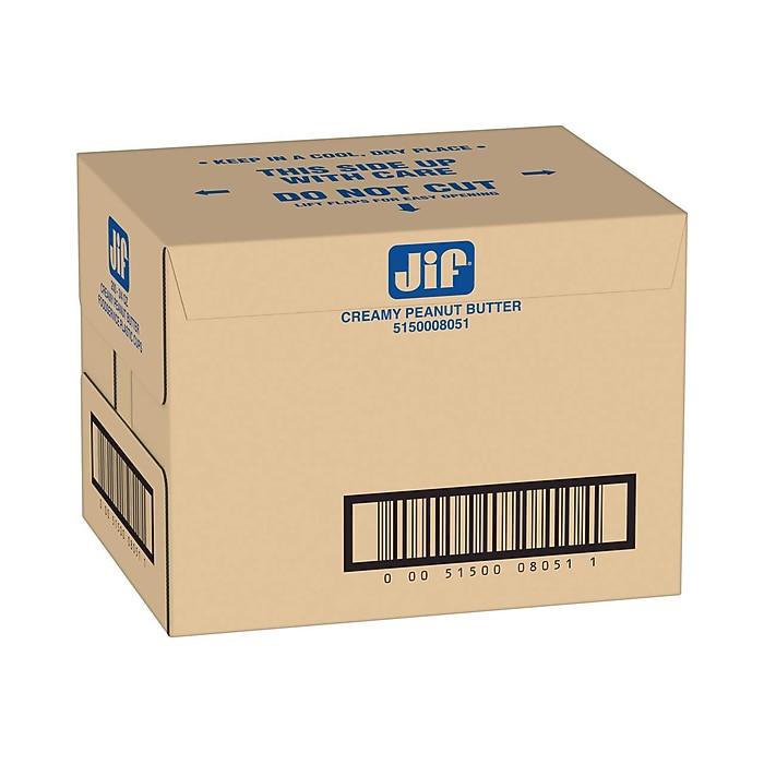 Jif Peanut Butter, 0.75 oz., 200/Carton (SMU08051) | Staples