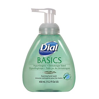 Dial Basics Foaming Hand Soap, Floral, 15.2 Oz., 4/Carton (98609)