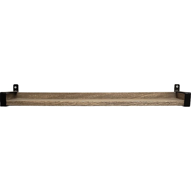Eden Grove Wood Mounted Ledge, 24", Driftwood (9602084E) image 1