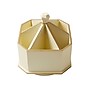 Martha Stewart 6-Compartment MDF Desk Caddy, Ivory/Gold (MS103K)~#|#~sp129052967_sc7