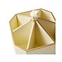 Martha Stewart 6-Compartment MDF Desk Caddy, Ivory/Gold (MS103K)~#|#~sp129052969_sc7