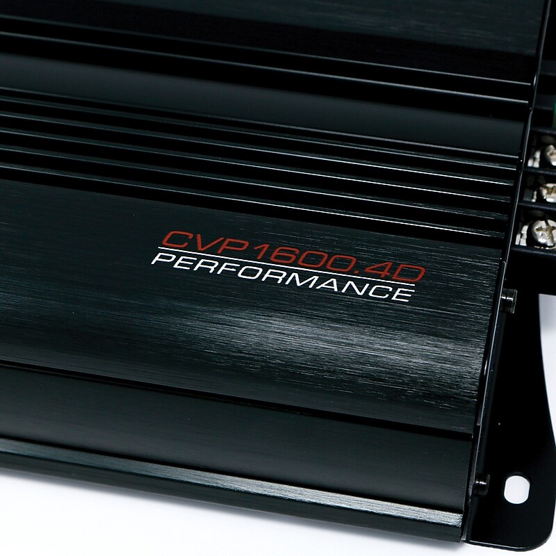 Cerwin-Vega Mobile Performance Series Class D Amp (4 Channels, 1,600 Watts Max), (CVP1600.4D) image 1