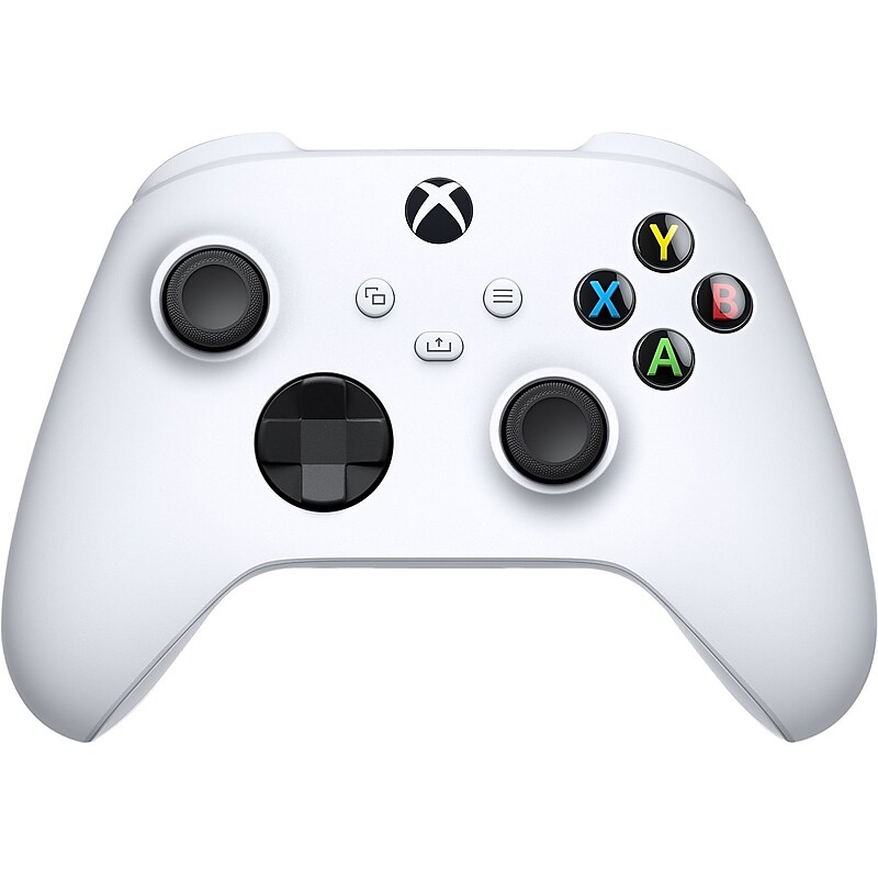 Microsoft Xbox Wireless Controller for Xbox Series X, Series S, Xbox One, Windows Devices, Robot White (QAS-00001) image 1