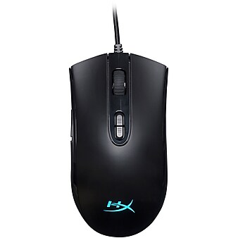 Kingston HyperX Pulsefire Core HX-MC004B Ergonomic Gaming Keyboard and Optical Mouse Combo, Black (4P4F8AA)