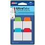 Avery UltraTabs Repositionable Mini Tabs, 1" x 1.5", Assorted Colors, 20 Tabs/Pad, 4 Pads (74763)~#|#~sp129134921_sc7