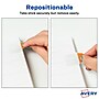 Avery UltraTabs Repositionable Mini Tabs, 1" x 1.5", Assorted Colors, 10 Tabs/Pad, 4 Pads (74759)~#|#~sp129134959_sc7