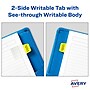 Avery UltraTabs Repositionable Mini Tabs, 1" x 1.5", Assorted Colors, 10 Tabs/Pad, 4 Pads (74759)~#|#~sp129134961_sc7