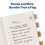 Avery UltraTabs Repositionable Mini Tabs, 1" x 1.5", Assorted Metallic Colors, 10 Tabs/Pad, 40 Tabs (74785)~#|#~sp129134978_sc7