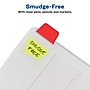 Avery UltraTabs Repositionable Mini Tabs, 1" x 1.5", Assorted Colors, 20 Tabs/Pad, 4 Pads (74763)~#|#~sp129134982_sc7