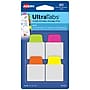 Avery UltraTabs Repositionable Mini Tabs, 1" x 1.5", Assorted Colors, 20 Tabs/Pad, 4 Pads (74762)~#|#~sp129134991_sc7