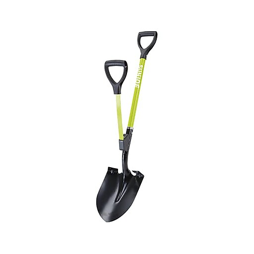 Sun Joe Shovelution Utility Digging Shovel with Spring-Assist Handle, 44" (SJ-SHLV06)