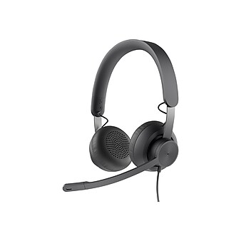 Logitech Zone 750 Stereo Headphones, Black (981-001103)