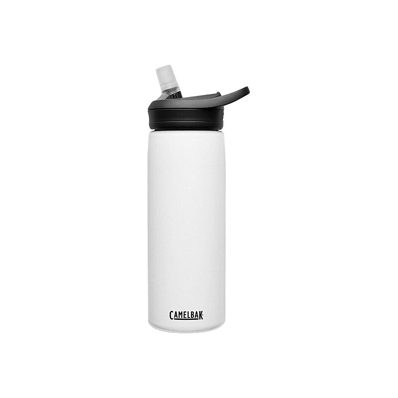 CamelBak Eddy+ Stainless Steel Vacuum Insulated Water Bottle, 20 oz., White (1649101060) image 1