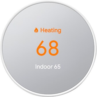 Google Nest WiFi Smart Thermostat, Snow White (5951743)