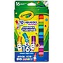 Crayola Pip-Squeaks Skinnies Washable Marker, Fine Tip, Assorted, 16/Box, 4 Boxes/Bundle (BIN588146)~#|#~sp129209087_sc7