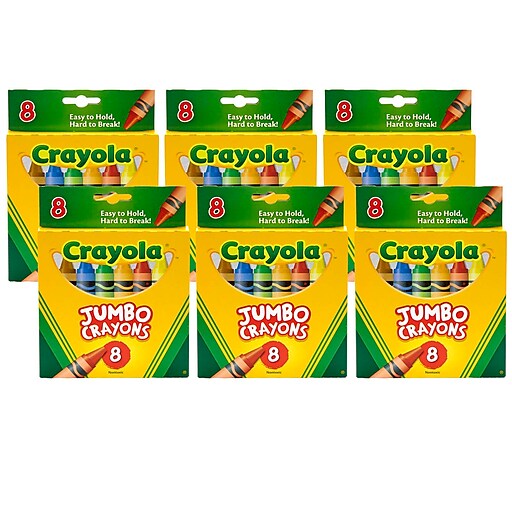 Crayons Jumbo Size 8 Count 