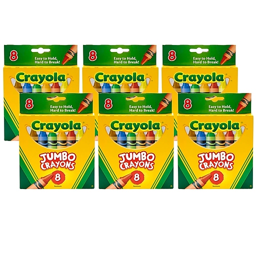 Crayola 8 Jumbo Lápices Decorados-Free & Entrega Rápida 