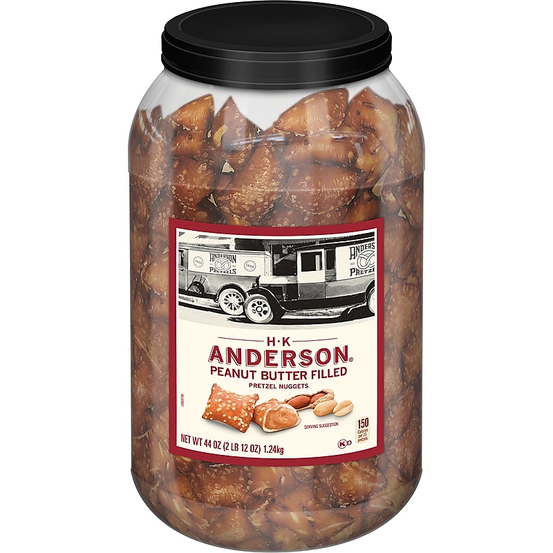 Anderson Peanut butter Pretzels Nuggets, 44 oz. (GOV7543670105) image 1