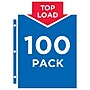 Avery Easy Load Heavyweight Sheet Protectors, 8.5" x 11", Diamond Clear, Acid-Free, 100/Box (74100)~#|#~sp129212885_sc7
