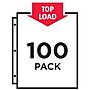 Avery Economy Sheet Protectors, 8-1/2" x 11", Clear, Acid-Free, 100/Box (75091)~#|#~sp129212933_sc7