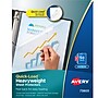 Avery Quick Load Non-Glare Heavyweight Sheet Protectors, 8.5" x 11", Clear, 50/Box(73803)~#|#~sp129213317_sc7
