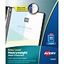 Avery Easy Load Heavyweight Non-Glare Sheet Protectors, 8-1/2" x 11", Clear, 50/Box (74107)~#|#~sp129213475_sc7