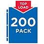 Avery Heavyweight Sheet Protectors, 8-1/2" x 11", Diamond Clear, Acid-Free, 200/Box (74400)~#|#~sp129213914_sc7